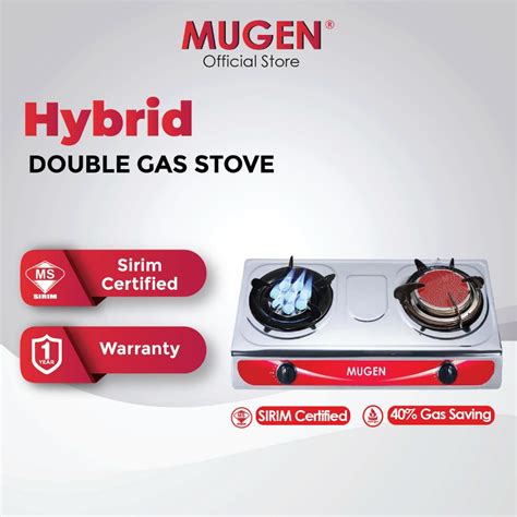 mugen hybrid gas stove
